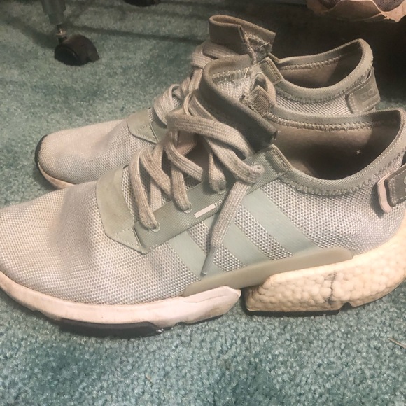 Adidas green blue mens 10 running - Picture 4 of 4